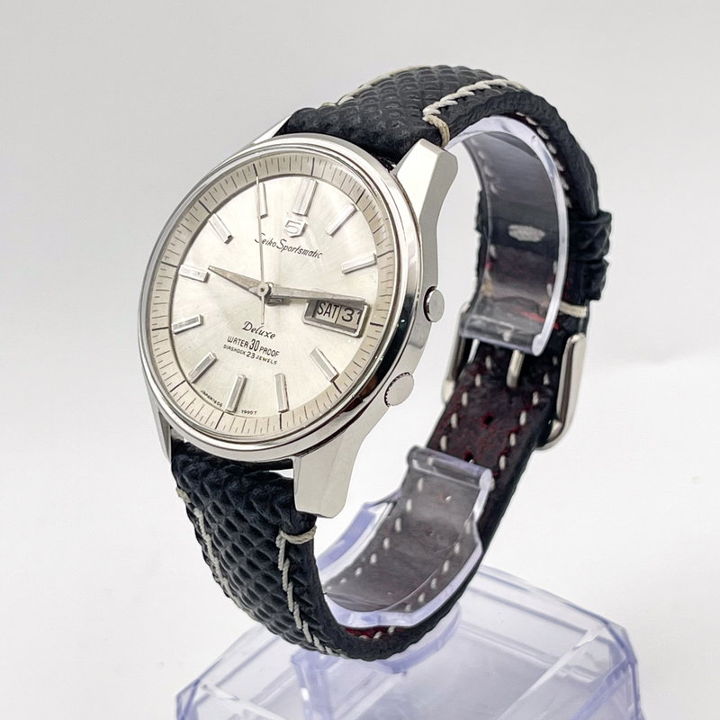 Seiko Seiko - Sportsmatic Deluxe 光羽 (Kōba) – Light Feather - No Reserve Price - 7619-7010 - Men - 1966 vintage watch - image 17