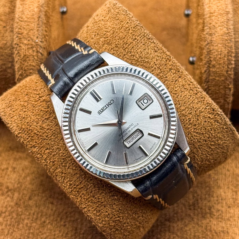 Seiko Seiko - Seikomatic 軌音 (Kion) – Orbital Sound - No reserve price - 6206-8080 - Men - 1965 vintage watch - image 16