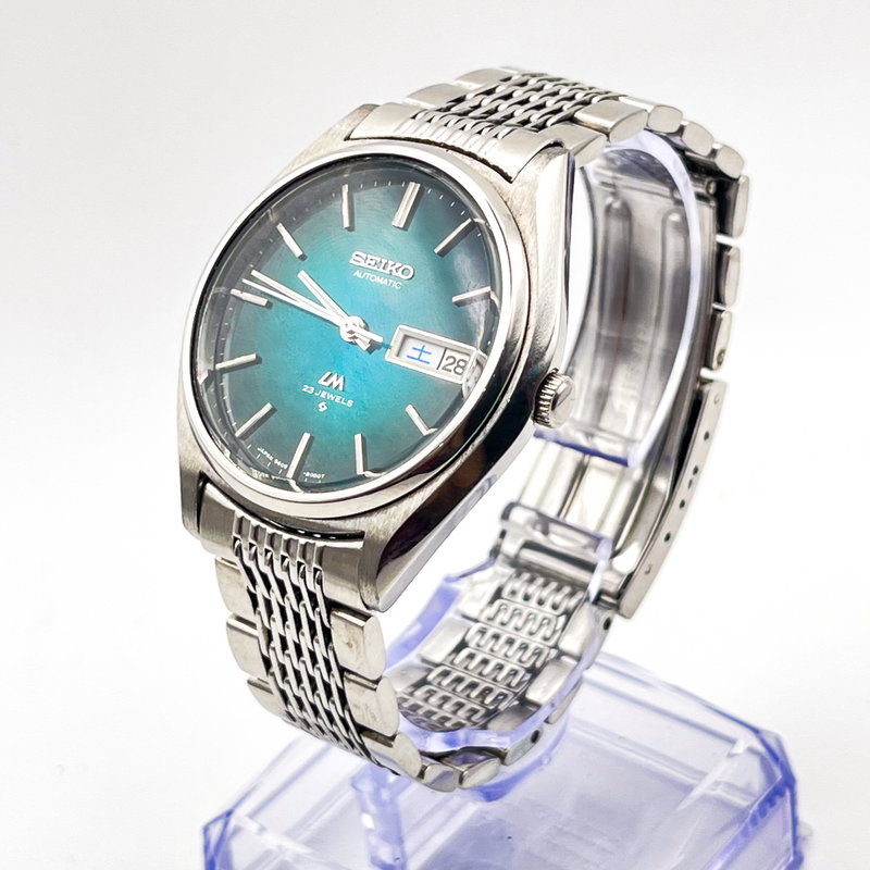 Seiko Seiko - LM "Vivid Jade Sunburst" [Serviced] - No reserve price - 5606-8050 - Men - 1974 vintage watch - image 2