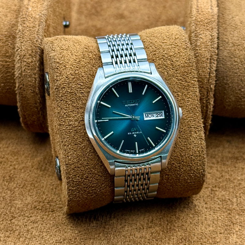 Seiko Seiko - LM "Vivid Jade Sunburst" [Serviced] - No reserve price - 5606-8050 - Men - 1974 vintage watch - image 10