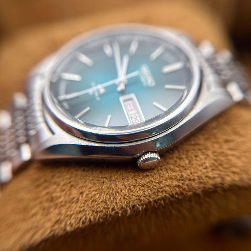 Seiko Seiko - LM "Vivid Jade Sunburst" [Serviced] - No reserve price - 5606-8050 - Men - 1974 vintage watch - image 16
