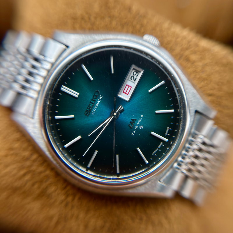 Seiko Seiko - LM "Vivid Jade Sunburst" [Serviced] - No reserve price - 5606-8050 - Men - 1974 vintage watch - image 17