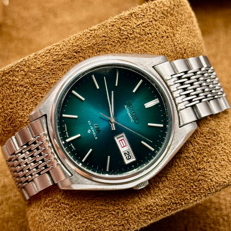 Seiko Seiko - LM "Vivid Jade Sunburst" [Serviced] - No reserve price - 5606-8050 - Men - 1974 vintage watch - image 19