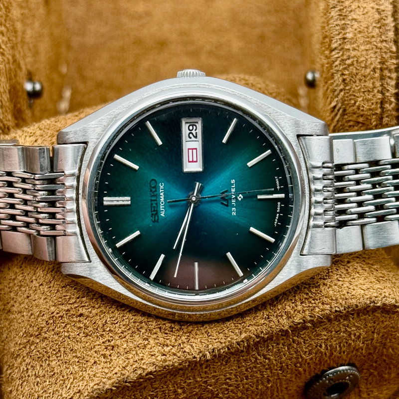Seiko Seiko - LM "Vivid Jade Sunburst" [Serviced] - No reserve price - 5606-8050 - Men - 1974 vintage watch - image 20