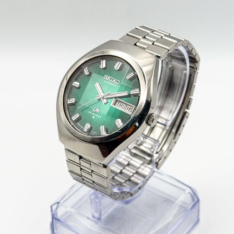 Seiko Seiko - Lord Matic "Gradient Green Sunburst" 重時 (Jūji) – Layered Time - No reserve price - 5606-7360 - Men - 1974 vintage watch - image 2