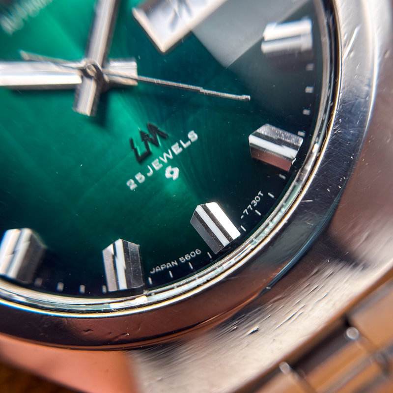 Seiko Seiko - Lord Matic "Gradient Green Sunburst" 重時 (Jūji) – Layered Time - No reserve price - 5606-7360 - Men - 1974 vintage watch - image 23