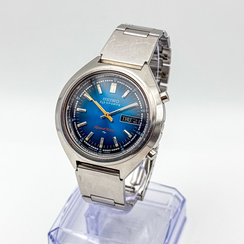 Seiko Seiko - 5 Sports Speed-Timer Chronograph - No reserve price - 7015-7000 - Men - 1973 vintage watch - image 2