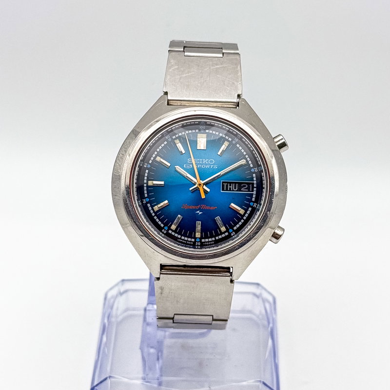 Seiko Seiko - 5 Sports Speed-Timer Chronograph - No reserve price - 7015-7000 - Men - 1973 vintage watch - image 3