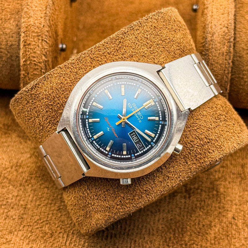 Seiko Seiko - 5 Sports Speed-Timer Chronograph - No reserve price - 7015-7000 - Men - 1973 vintage watch - image 12