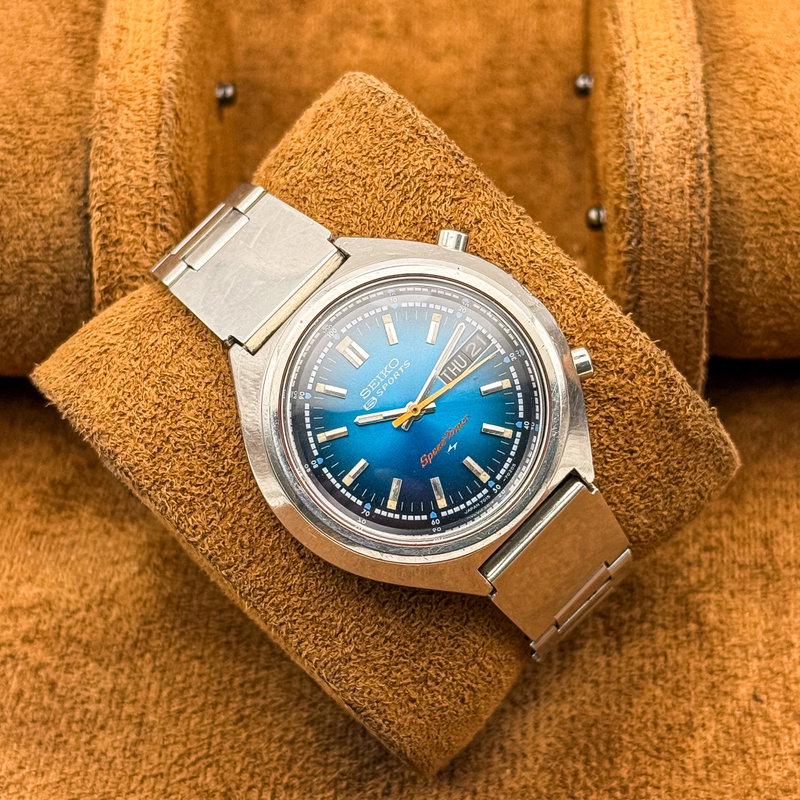 Seiko Seiko - 5 Sports Speed-Timer Chronograph - No reserve price - 7015-7000 - Men - 1973 vintage watch - image 13