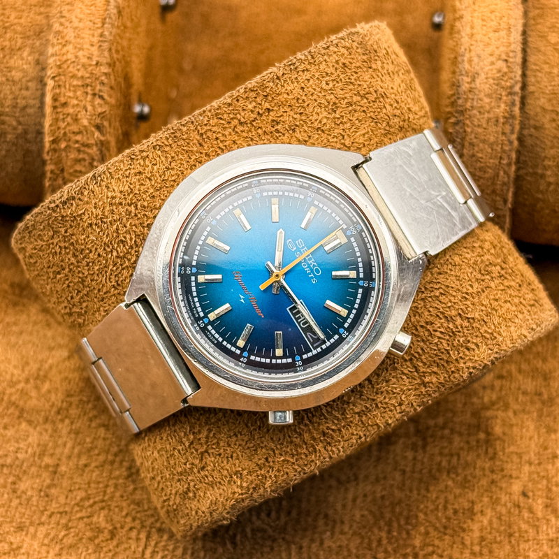 Seiko Seiko - 5 Sports Speed-Timer Chronograph - No reserve price - 7015-7000 - Men - 1973 vintage watch - image 15