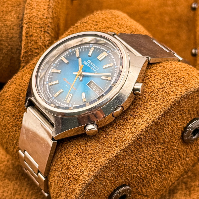 Seiko Seiko - 5 Sports Speed-Timer Chronograph - No reserve price - 7015-7000 - Men - 1973 vintage watch - image 17