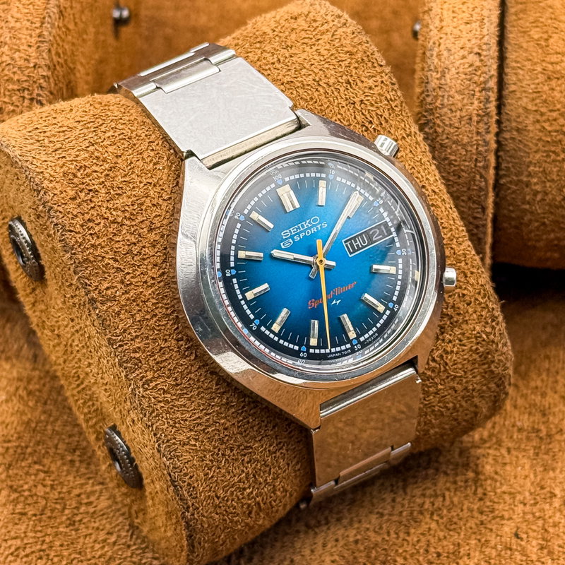 Seiko Seiko - 5 Sports Speed-Timer Chronograph - No reserve price - 7015-7000 - Men - 1973 vintage watch - image 18