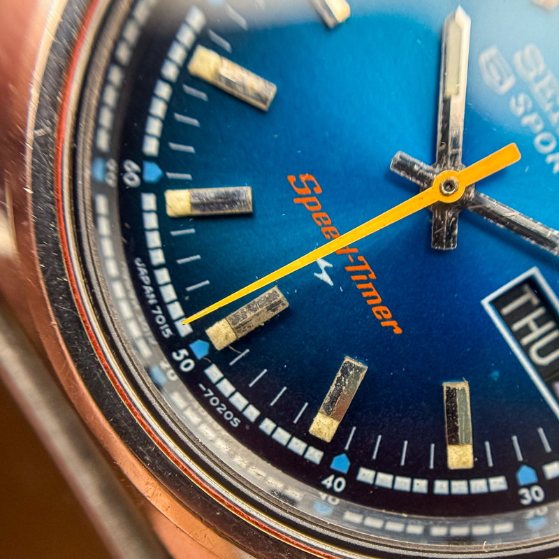 Seiko Seiko - 5 Sports Speed-Timer Chronograph - No reserve price - 7015-7000 - Men - 1973 vintage watch - image 20