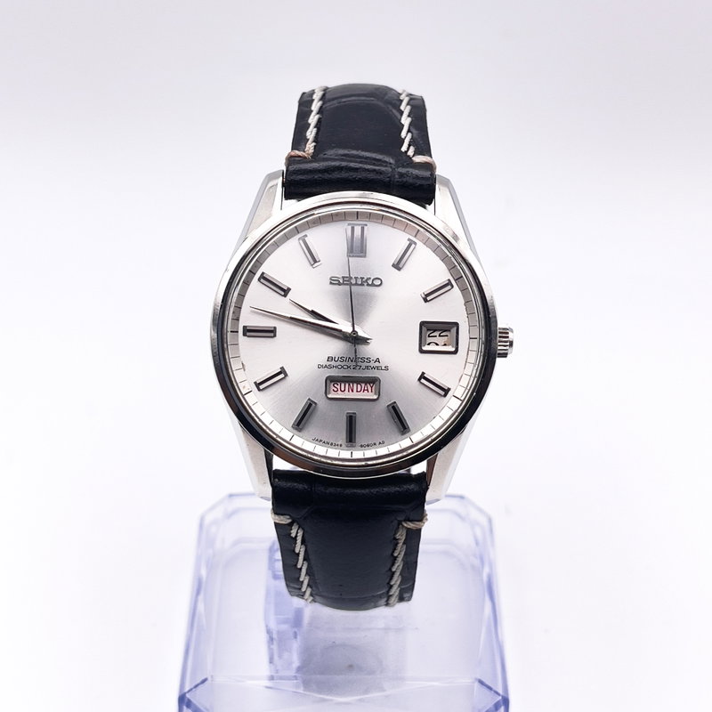 Seiko Seiko - Business-A [Near-Mint ]柔光 – Jūkō – Gentle Light - No Reserve Price - 8346-8030 - Men - 1977 vintage watch - image 3