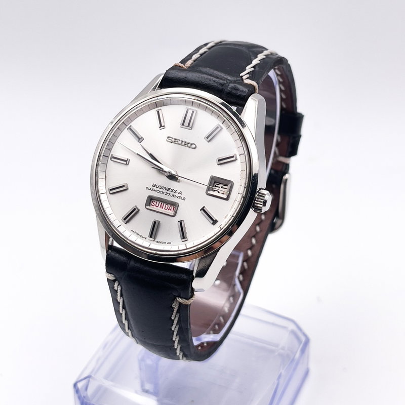 Seiko Seiko - Business-A [Near-Mint ]柔光 – Jūkō – Gentle Light - No Reserve Price - 8346-8030 - Men - 1977 vintage watch - image 1