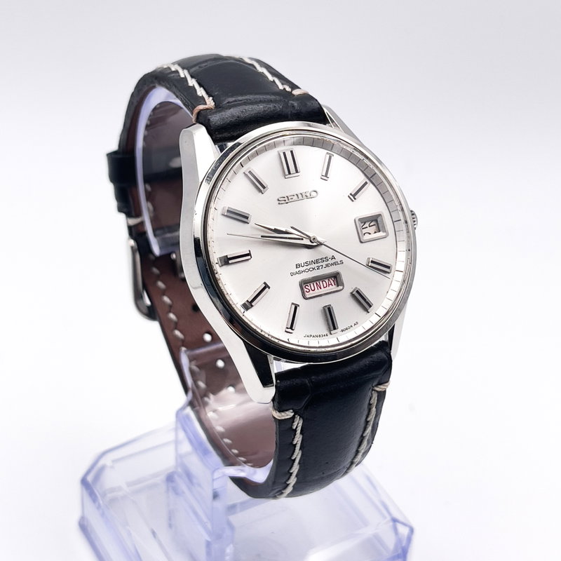 Seiko Seiko - Business-A [Near-Mint ]柔光 – Jūkō – Gentle Light - No Reserve Price - 8346-8030 - Men - 1977 vintage watch - image 4