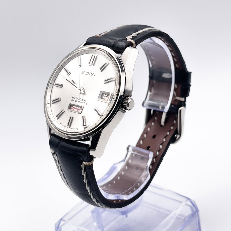 Seiko Seiko - Business-A [Near-Mint ]柔光 – Jūkō – Gentle Light - No Reserve Price - 8346-8030 - Men - 1977 vintage watch - image 6