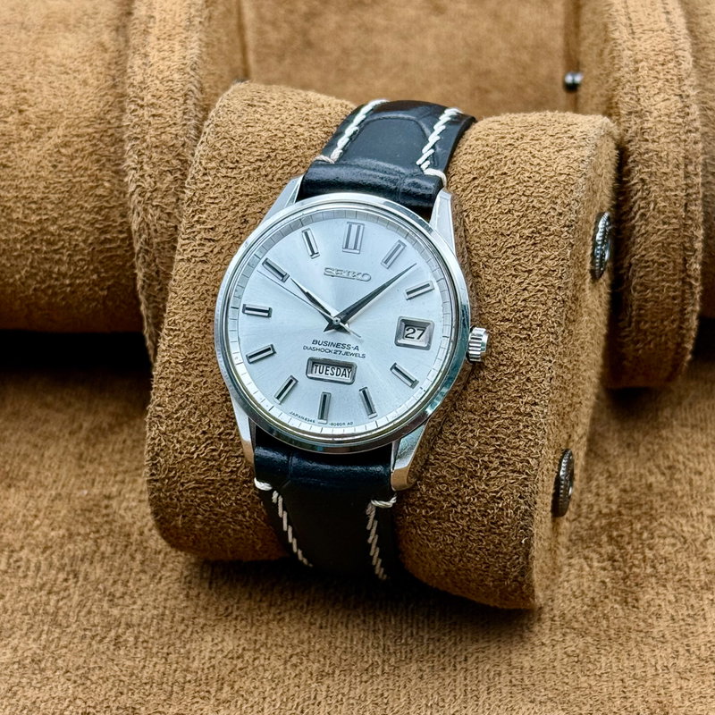 Seiko Seiko - Business-A [Near-Mint ]柔光 – Jūkō – Gentle Light - No Reserve Price - 8346-8030 - Men - 1977 vintage watch - image 13