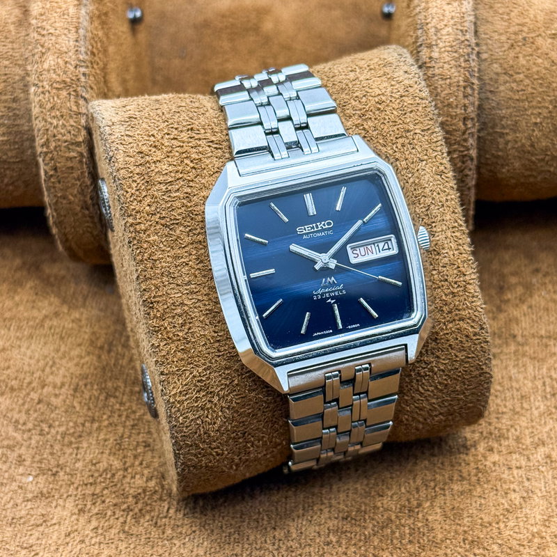 Seiko Seiko - Lord Matic Special "Dark Blue Sunburst" [Serviced] 賢耀 (Ken’yō) – Wise Radiance - No reserve price - 5206-5060 - Men - 1972 vintage watch - image 11