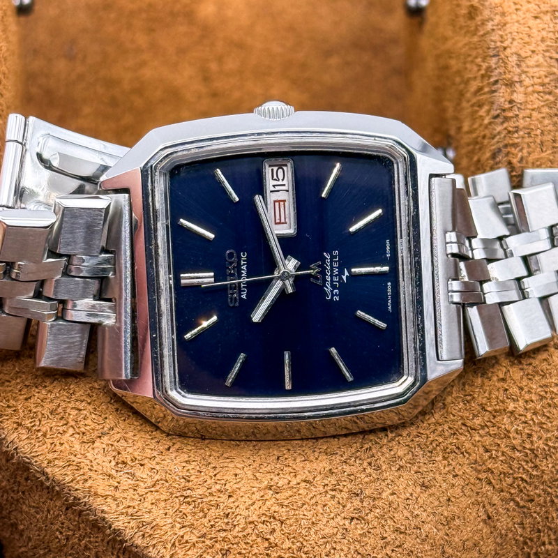 Seiko Seiko - Lord Matic Special "Dark Blue Sunburst" [Serviced] 賢耀 (Ken’yō) – Wise Radiance - No reserve price - 5206-5060 - Men - 1972 vintage watch - image 20