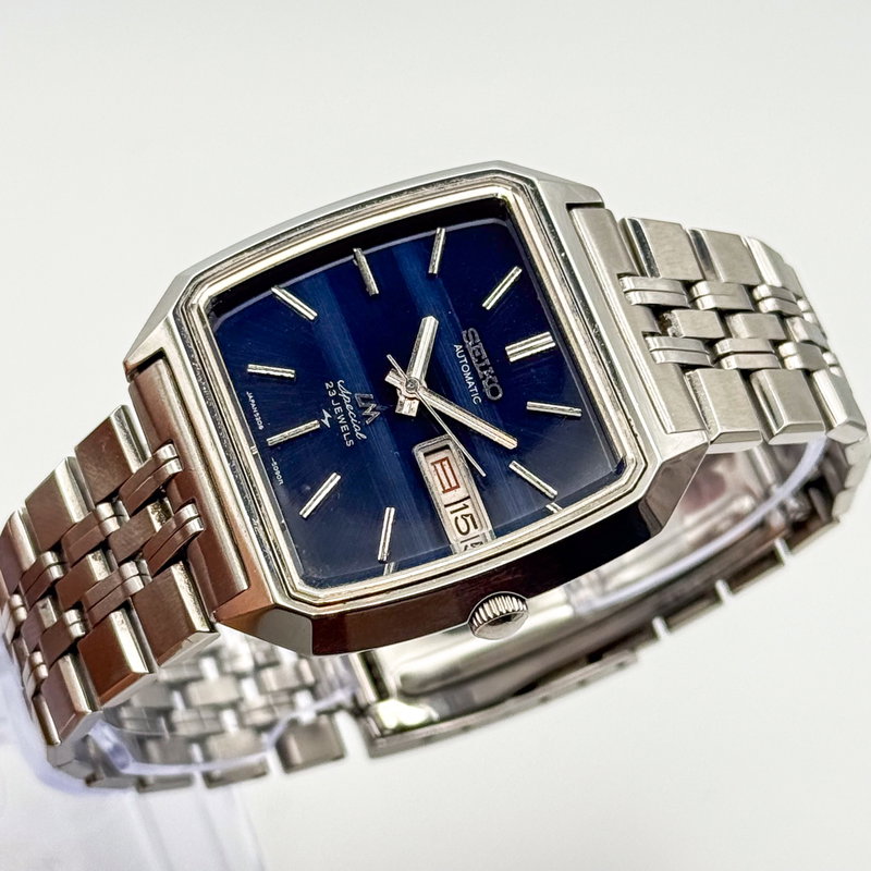 Seiko Seiko - Lord Matic Special "Dark Blue Sunburst" [Serviced] 賢耀 (Ken’yō) – Wise Radiance - No reserve price - 5206-5060 - Men - 1972 vintage watch - image 23