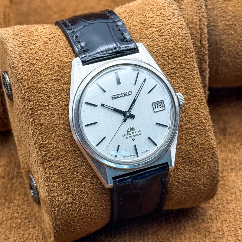 Seiko Seiko - Lord Matic 夢則 (Yumusoku) – Rule of Dreams - No reserve price - 5605-7020 - Men - 1969 vintage watch - image 17