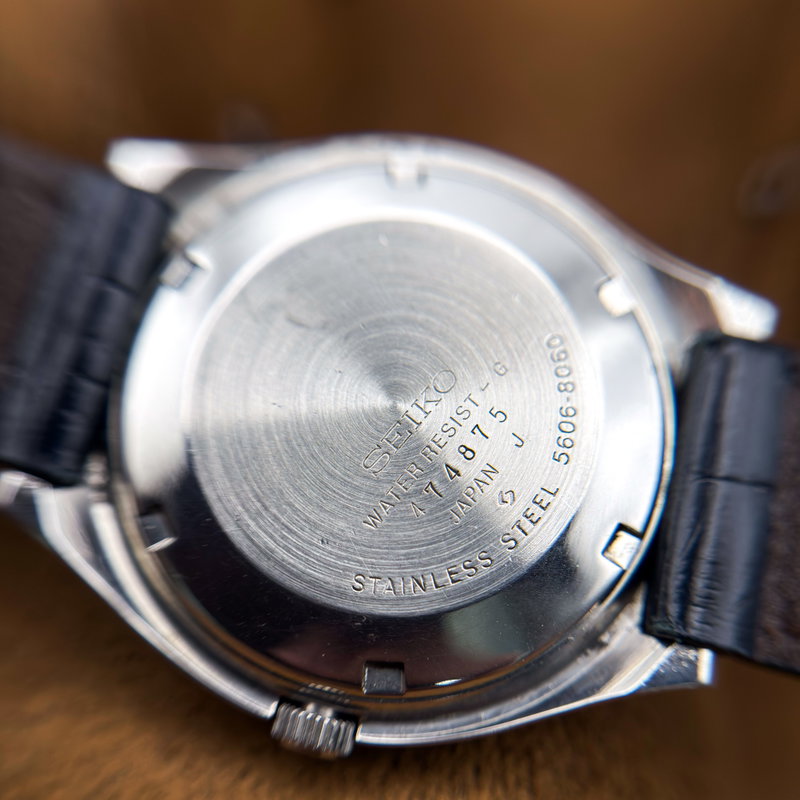 Seiko Seiko - Lord Matic "Gradient Blue Sunburst" [Serviced] 彩夢 (Saimu) – Colorful Dream - No Reserve Price - 5606-8060 - Men - 1974 vintage watch - image 22