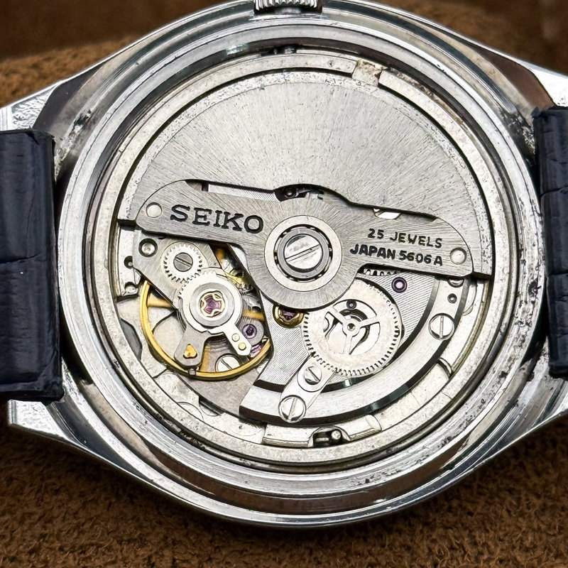 Seiko Seiko - Lord Matic "Gradient Blue Sunburst" [Serviced] 彩夢 (Saimu) – Colorful Dream - No Reserve Price - 5606-8060 - Men - 1974 vintage watch - image 26