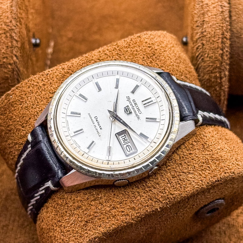 Seiko Seiko - Sportsmatic Deluxe 光源 – Kōgen – Source of Light - No reserve price - 7619-7050 - Men - 1967 vintage watch - image 12