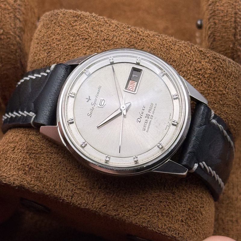 Seiko Seiko - Sportsmatic Deluxe 典光 (Tenkō) – Classic Light - No reserve price - 7606-7981 - Men - 1964 vintage watch - image 1