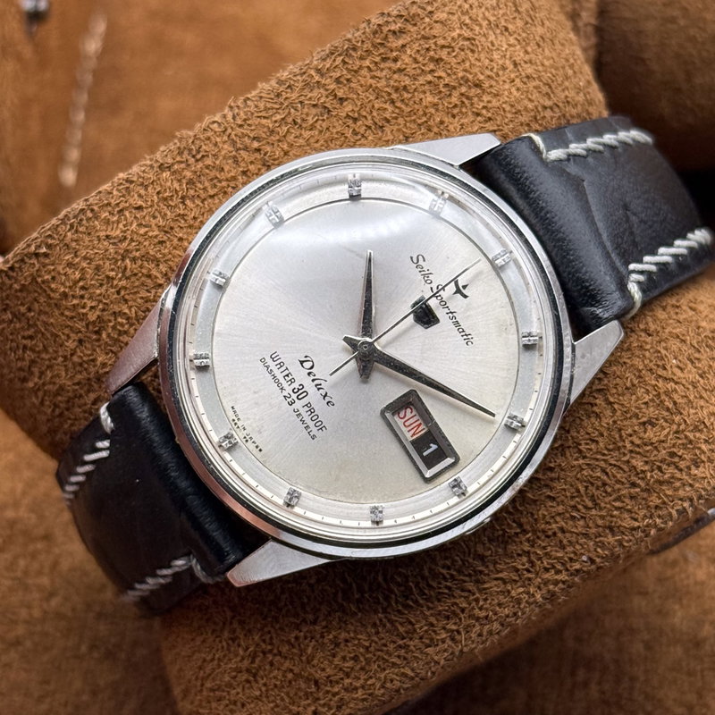 Seiko Seiko - Sportsmatic Deluxe 典光 (Tenkō) – Classic Light - No reserve price - 7606-7981 - Men - 1964 vintage watch - image 6