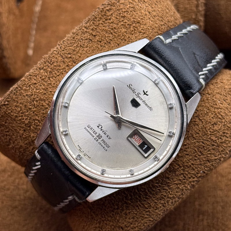 Seiko Seiko - Sportsmatic Deluxe 典光 (Tenkō) – Classic Light - No reserve price - 7606-7981 - Men - 1964 vintage watch - image 8