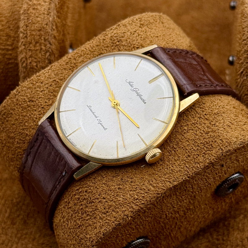 Seiko Seiko - Seiko Goldfeather "14k GOLD-FILLED" 鳳輝 (Hōki) – Phoenix Radiance - Ingen mindstepris - Men - 1961 vintage watch - image 4