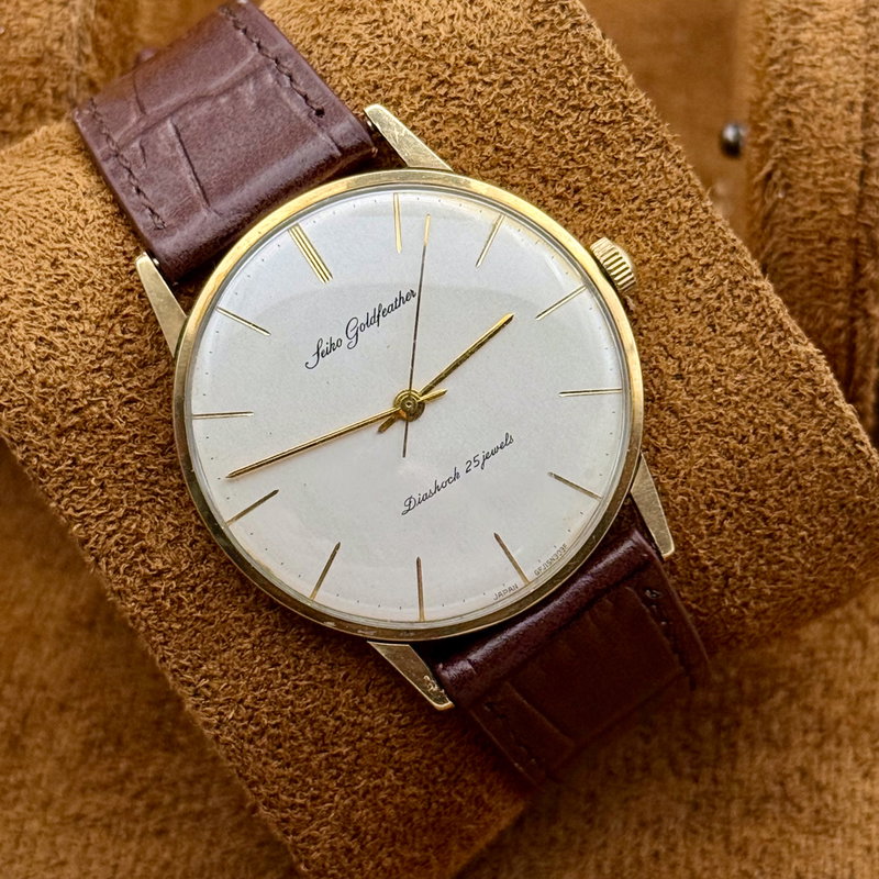 Seiko Seiko - Seiko Goldfeather "14k GOLD-FILLED" 鳳輝 (Hōki) – Phoenix Radiance - Ingen mindstepris - Men - 1961 vintage watch - image 7