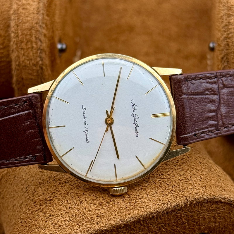 Seiko Seiko - Seiko Goldfeather "14k GOLD-FILLED" 鳳輝 (Hōki) – Phoenix Radiance - Ingen mindstepris - Men - 1961 vintage watch - image 2