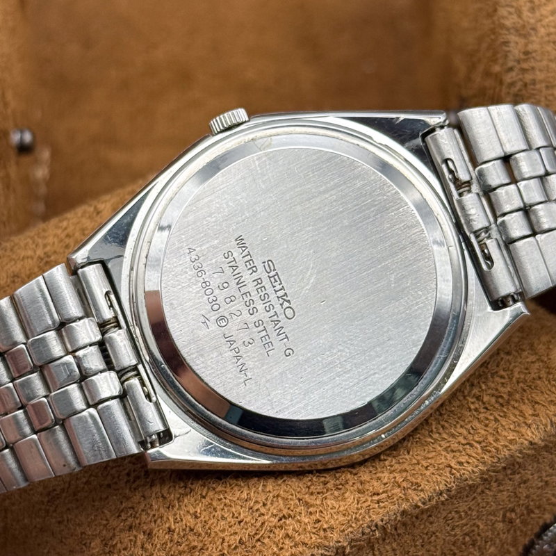Seiko Seiko - Quartz Type II "Gradient Green Sunburst" 霞光 (Kakō) – Hazy Light - No reserve price - 4336-8030 - Men - 1977 vintage watch - image 20