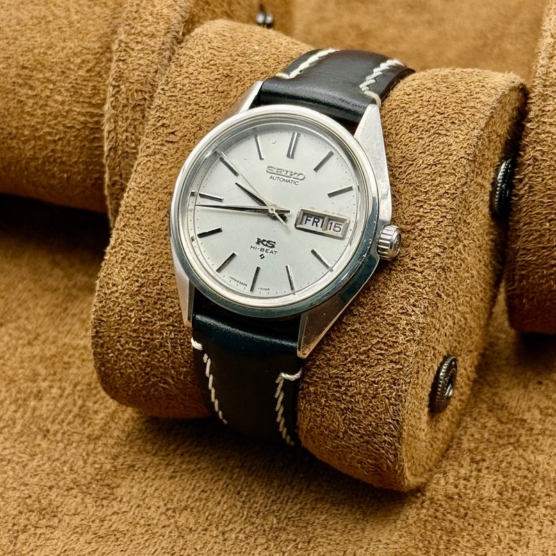 Seiko Seiko - King Seiko Hi-Beat 王錦 (Ōnishiki) – Royal Brocade - No Reserve Price - 5626-7113 - Men - 1973 vintage watch - image 9