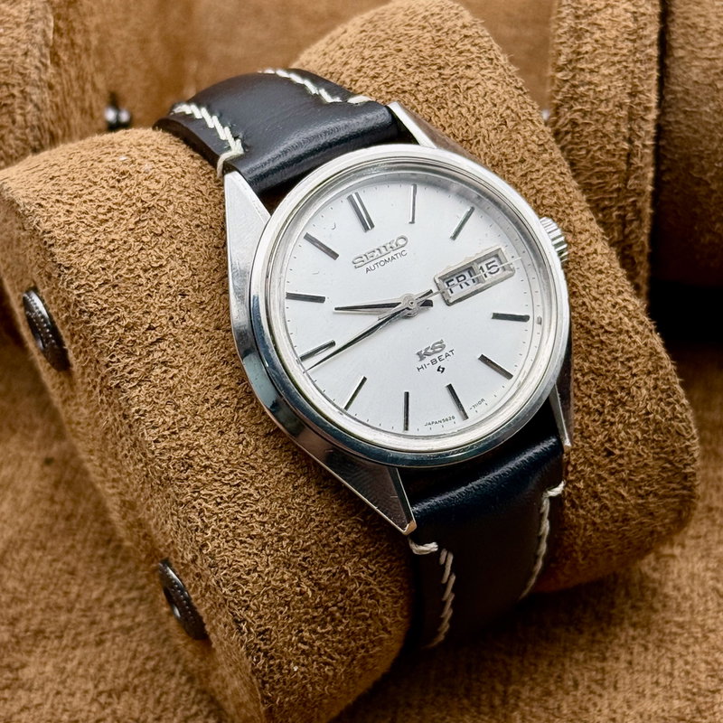 Seiko Seiko - King Seiko Hi-Beat 王錦 (Ōnishiki) – Royal Brocade - No Reserve Price - 5626-7113 - Men - 1973 vintage watch - image 11