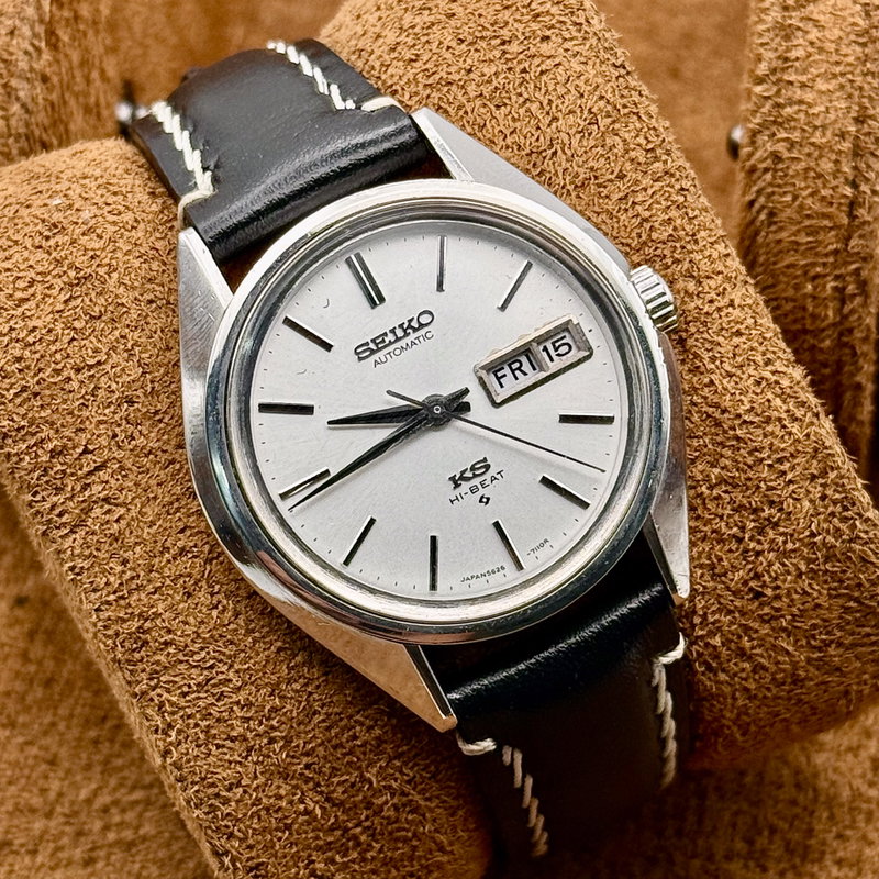 Seiko Seiko - King Seiko Hi-Beat 王錦 (Ōnishiki) – Royal Brocade - No Reserve Price - 5626-7113 - Men - 1973 vintage watch - image 12