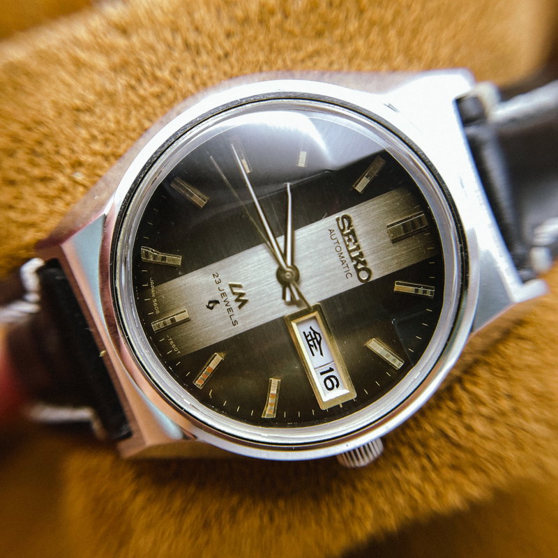 Seiko Seiko - LM (Lord Matic) "Gradient Golden Sunburst" [Near-Mint] - No Reserve Price - 5606-7310 - Men - 1973 vintage watch - image 11