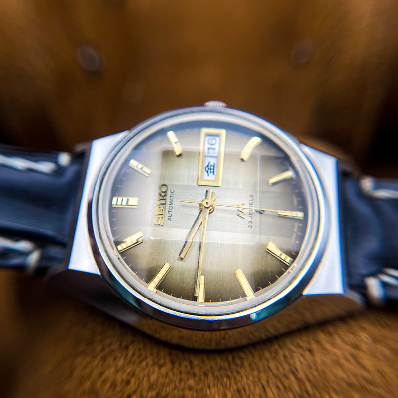 Seiko Seiko - LM (Lord Matic) "Gradient Golden Sunburst" [Near-Mint] - No Reserve Price - 5606-7310 - Men - 1973 vintage watch - image 18