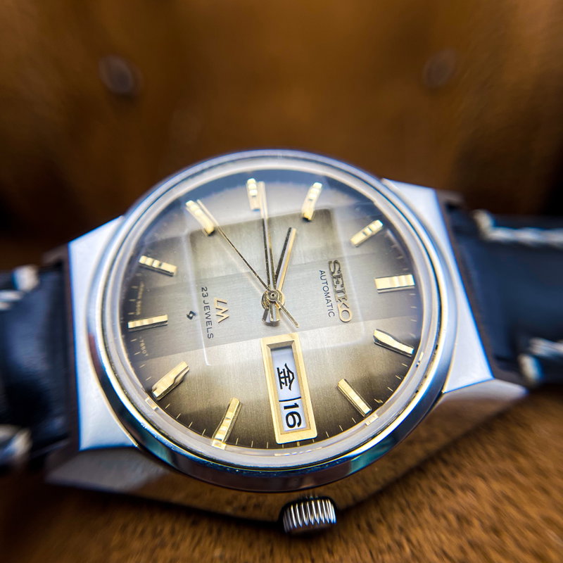 Seiko Seiko - LM (Lord Matic) "Gradient Golden Sunburst" [Near-Mint] - No Reserve Price - 5606-7310 - Men - 1973 vintage watch - image 20
