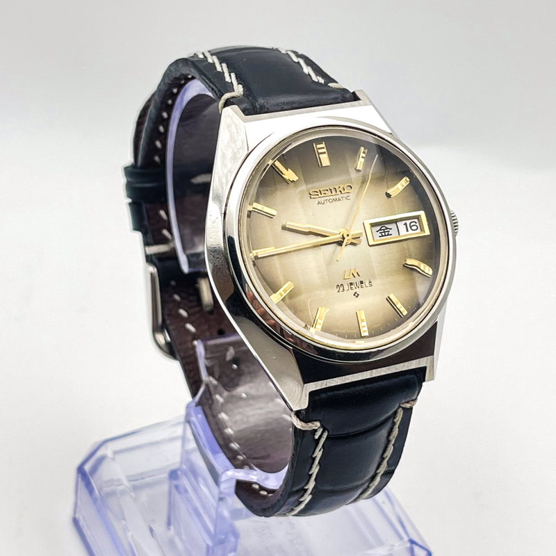 Seiko Seiko - LM (Lord Matic) "Gradient Golden Sunburst" [Near-Mint] - No Reserve Price - 5606-7310 - Men - 1973 vintage watch - image 30