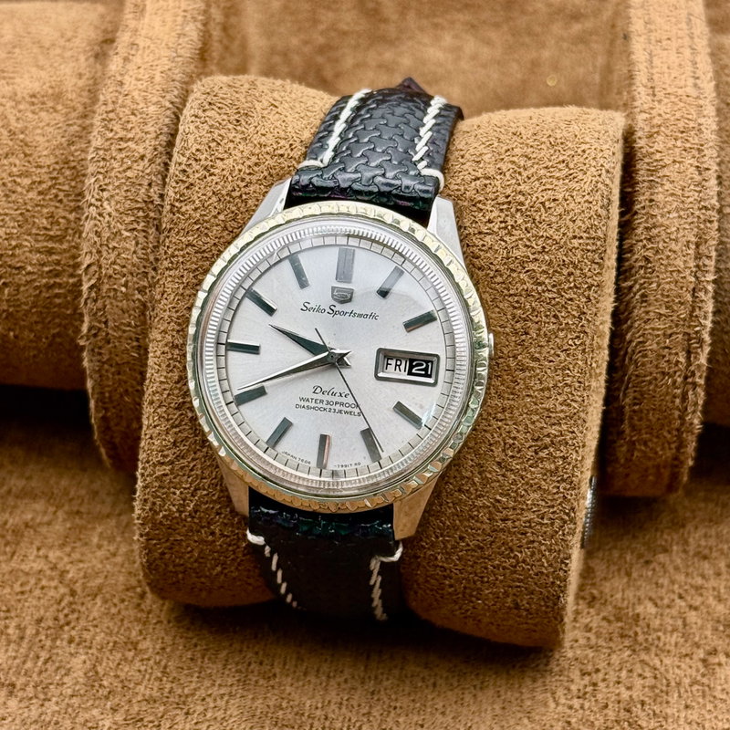 Seiko Seiko - Sportsmatic 白暈 (Byakugun) – White Aura - No Reserve Price - 7619-7040 - Men - 1965 vintage watch - image 2