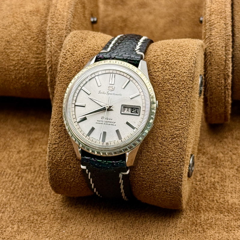 Seiko Seiko - Sportsmatic 白暈 (Byakugun) – White Aura - No Reserve Price - 7619-7040 - Men - 1965 vintage watch - image 3