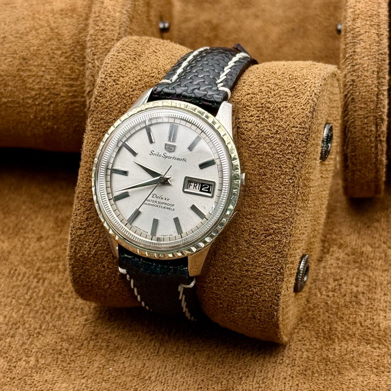 Seiko Seiko - Sportsmatic 白暈 (Byakugun) – White Aura - No Reserve Price - 7619-7040 - Men - 1965 vintage watch - image 4