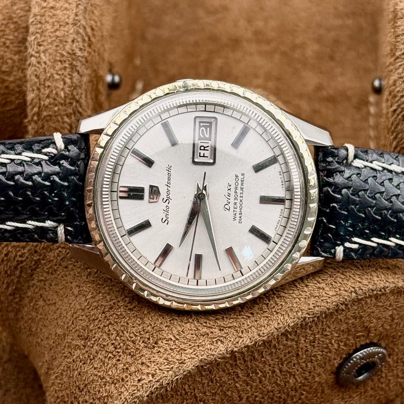 Seiko Seiko - Sportsmatic 白暈 (Byakugun) – White Aura - No Reserve Price - 7619-7040 - Men - 1965 vintage watch - image 10