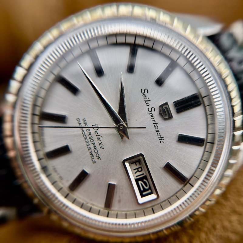 Seiko Seiko - Sportsmatic 白暈 (Byakugun) – White Aura - No Reserve Price - 7619-7040 - Men - 1965 vintage watch - image 12