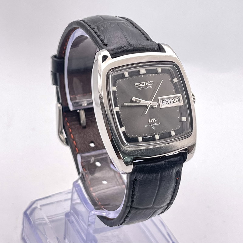 Seiko Seiko - Lord Matic  [“Noir Graphite”] - No Reserve Price - 5606-5040 - Men - 1971 vintage watch - image 1